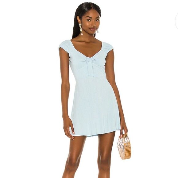 L*Space Sirena Dress in River Blue - Picture 1 of 8
